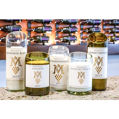 Montaluce Glass Company Montaluce Tall  Candle