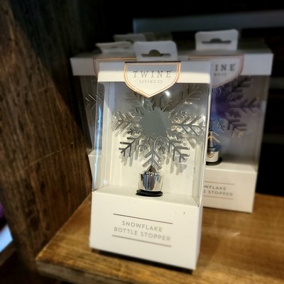 True Brands Snowflake bottle stopper True Brands Snowflake bottle stopper