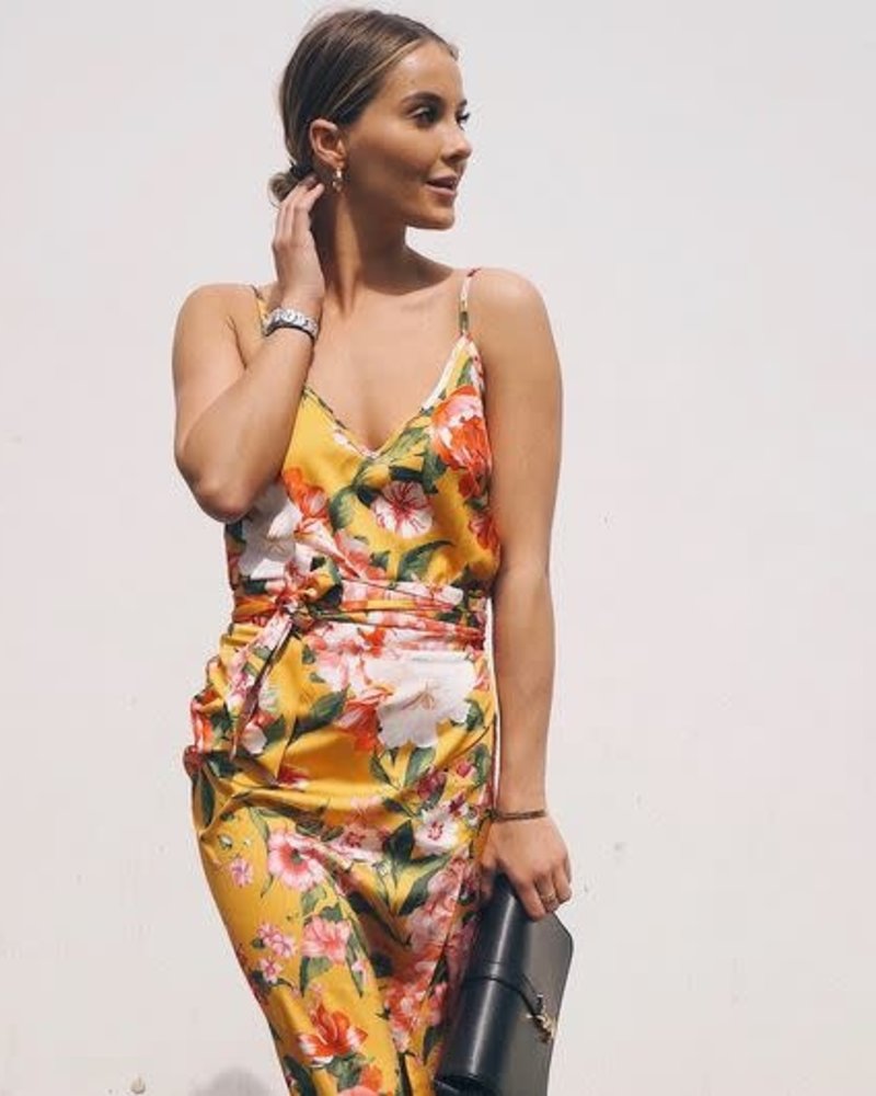 Mustard Floral Cami