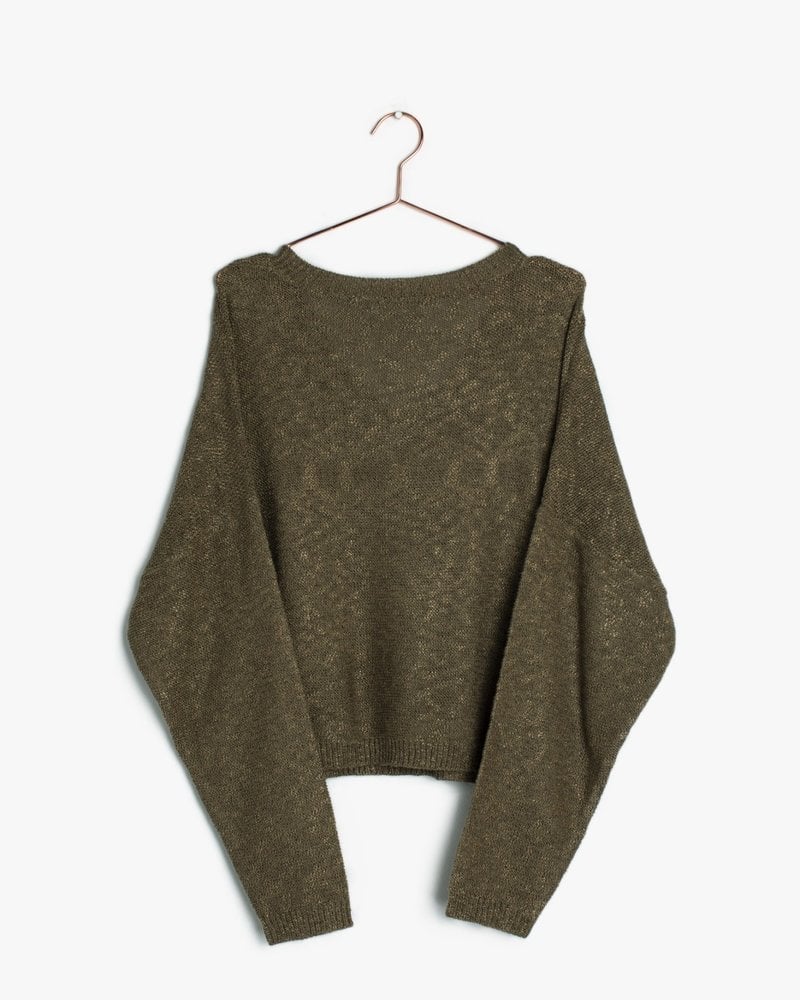 Cameron Sweater | Dusty Olive