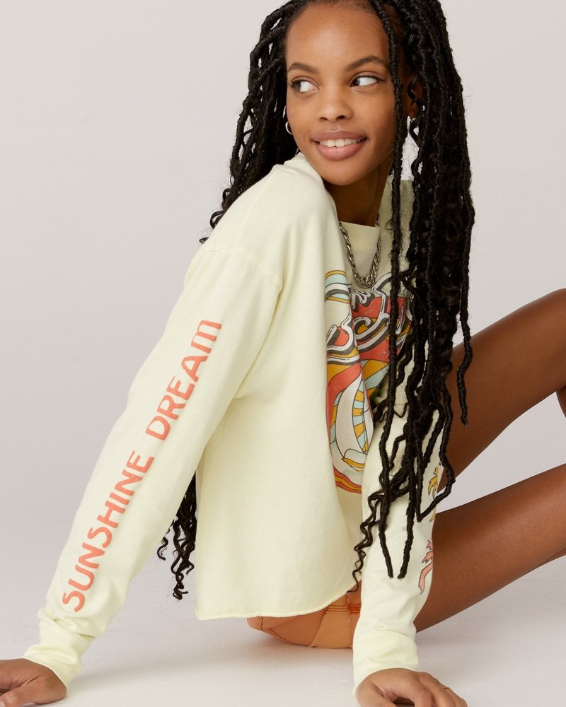 The Beach Boys Sunshine Dream Long Sleeve Crop