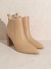 The Finley Nude | Stacked  Heel