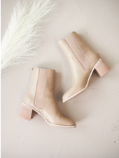 Cora Ankle Bootie | Nude