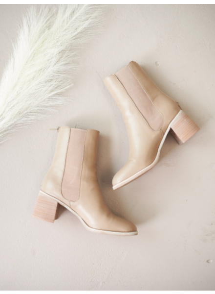 Cora Ankle Bootie | Nude