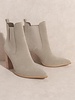 The Finley Grey | Stacked Heel