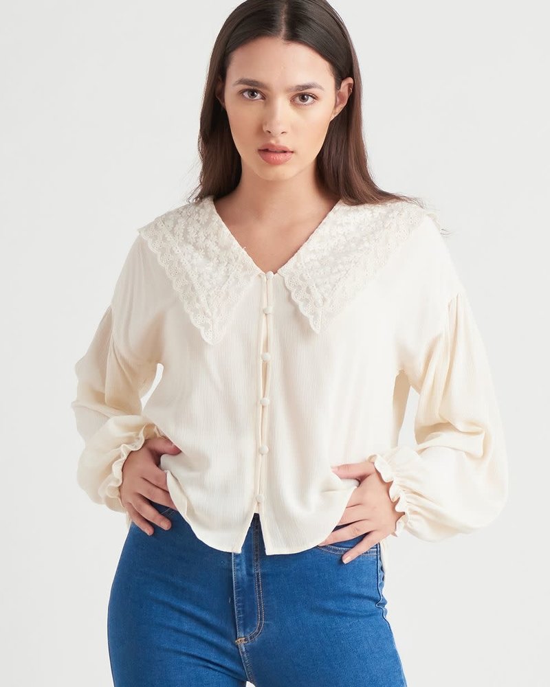 Butter Cream Blouse