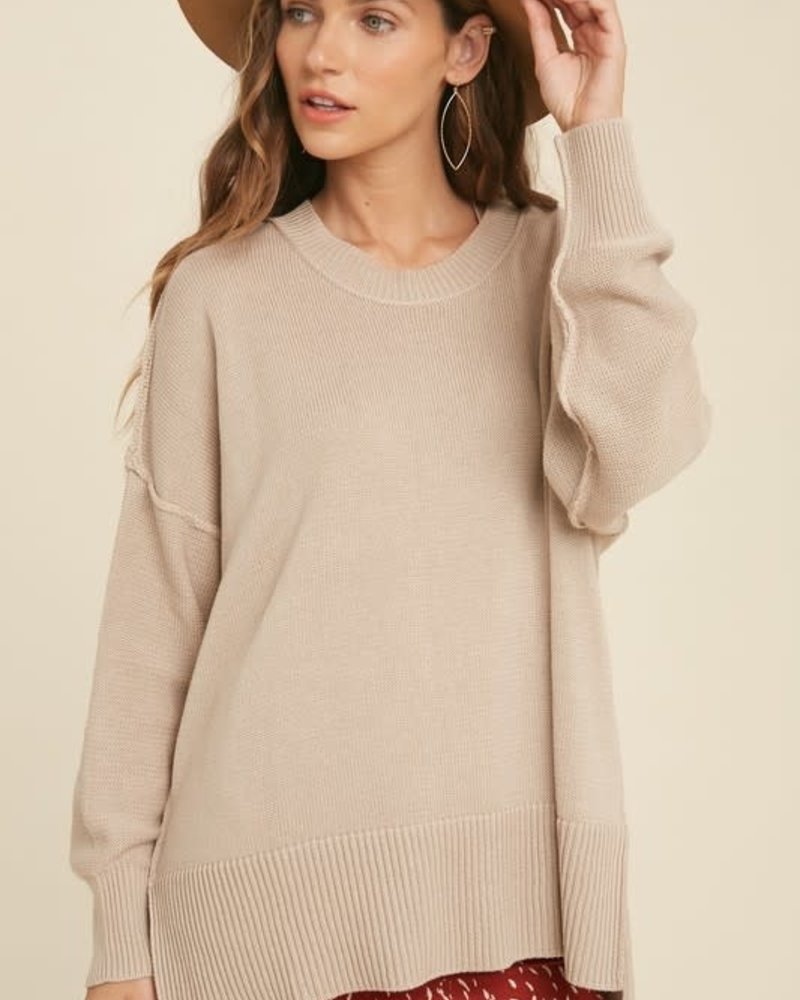 Nanton Sweater | Taupe