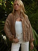 Dollie Dolman Quilted Jacket | Tan