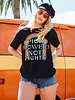 Pick Flowers Not Fights Doheny Tee