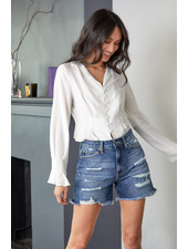 Jansen Ultra High Rise Boyfriend Shorts