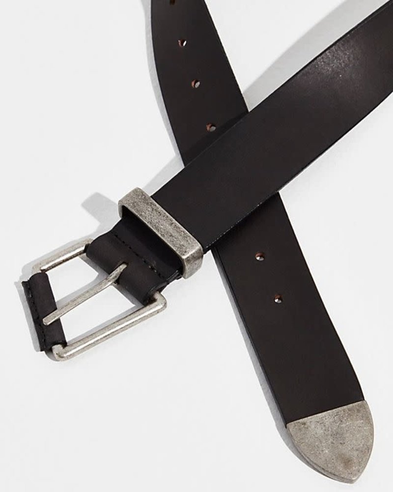 Free People Getty Leather Belt | Black