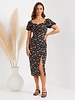 Blakely Dress | Black Floral