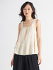 Tina Textured Ruffle Top