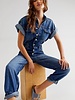 Free People Marci Coverall | Denim