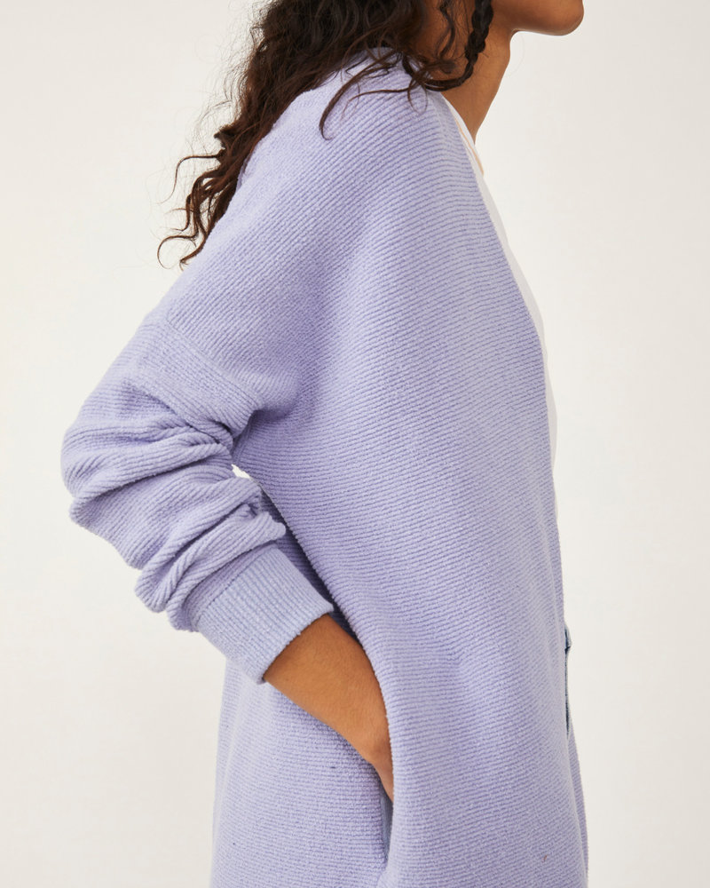 Free People Ottoman Cardigan | Purple