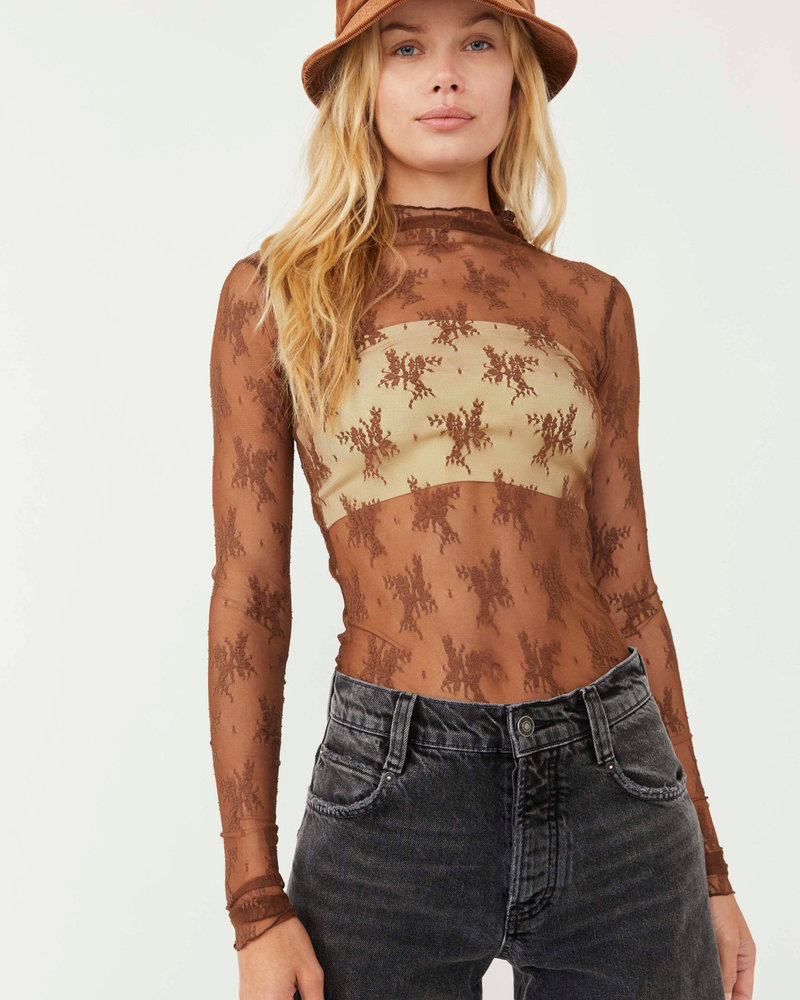 Free People Lady Lux Layering Top | Rust