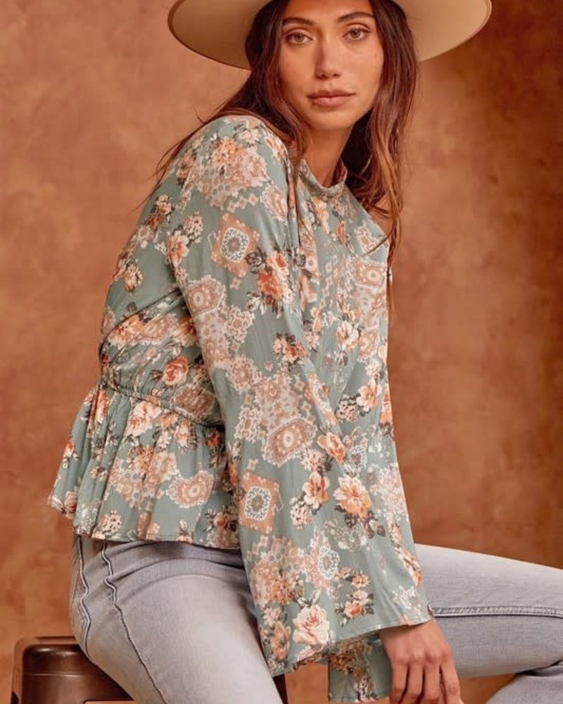 Easy Going Blouse | Floral