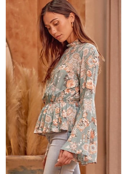 Easy Going Blouse | Floral