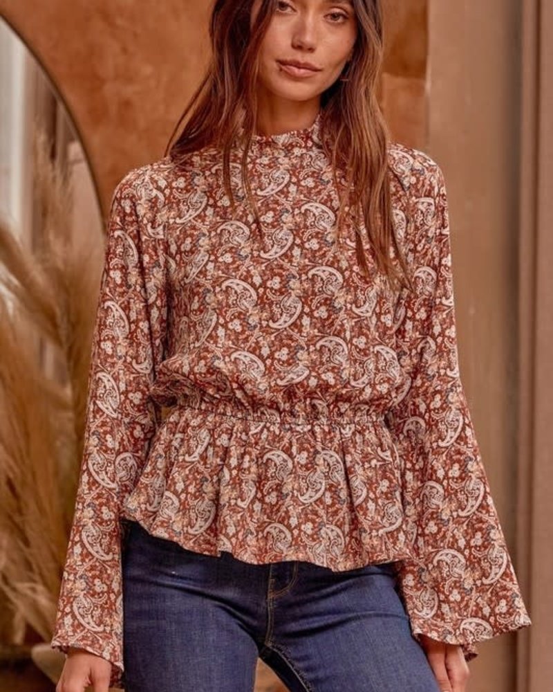 Easy Going Blouse | Paisley