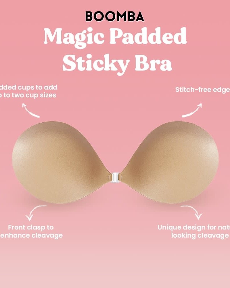 Magic Padded Sticky Bra  Cocoa - Thelma & Thistle