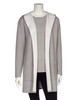 Camille Open Cardigan | Silver
