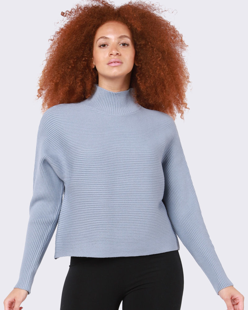 Sky Ottoman Sweater | Blue