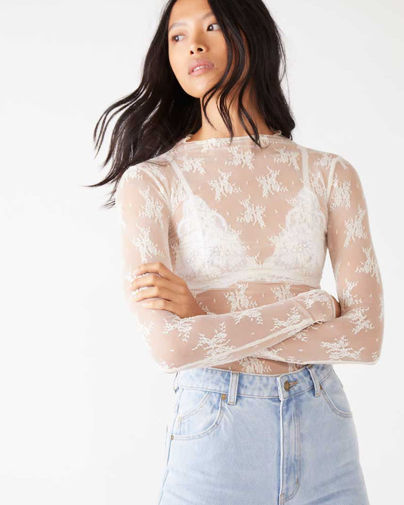 Free People Lady Lux Layering Top | Cream