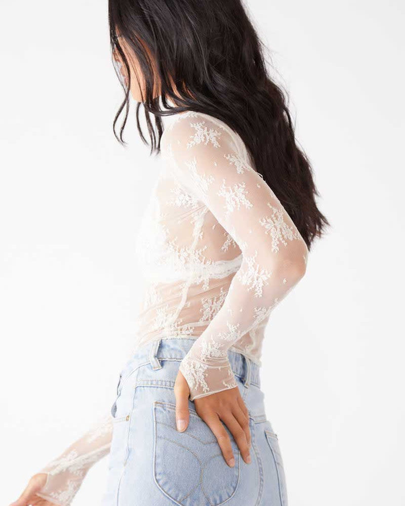 Free People Lady Lux Layering Top | Cream