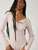 Free People Sloane Bodysuit | Pink