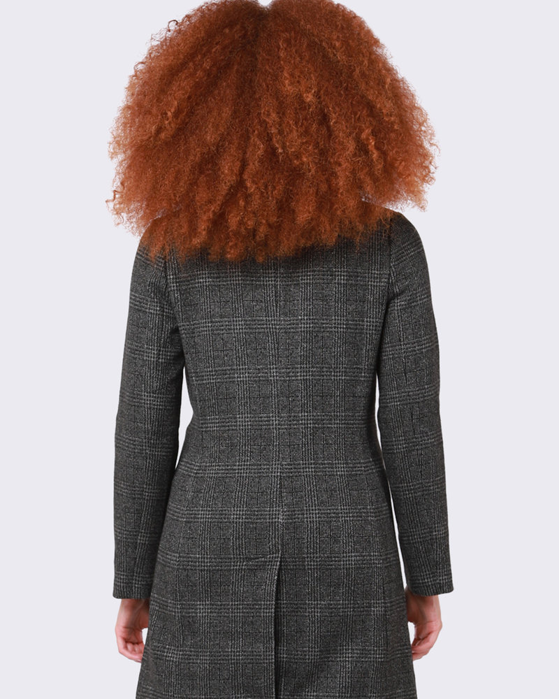 Herringbone Tweed Jacket | Grey