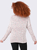 Rainbow Marl Cowl Neck Sweater