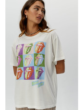 Rolling Stones 9 Licks Boyfriend Tee