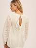 Chiffon Twist Back Blouse