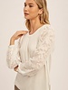 Chiffon Twist Back Blouse