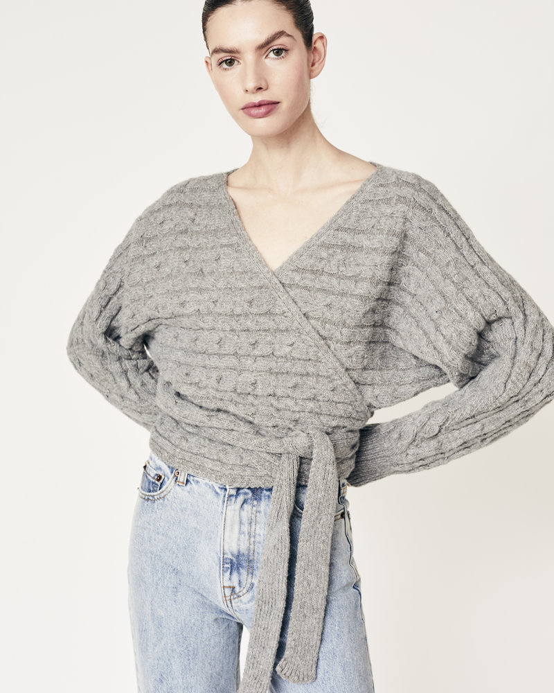 Donati Wrap Sweater