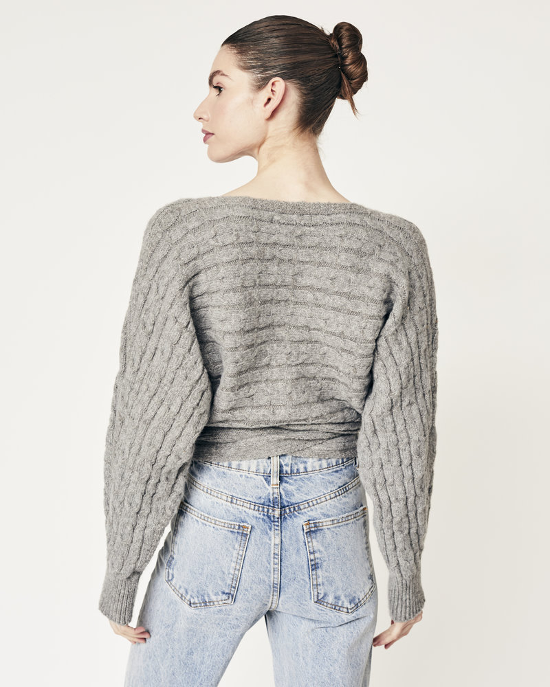 Donati Wrap Sweater