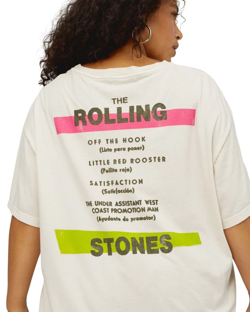 Rolling Stones Satisfaction Boyfriend Tee