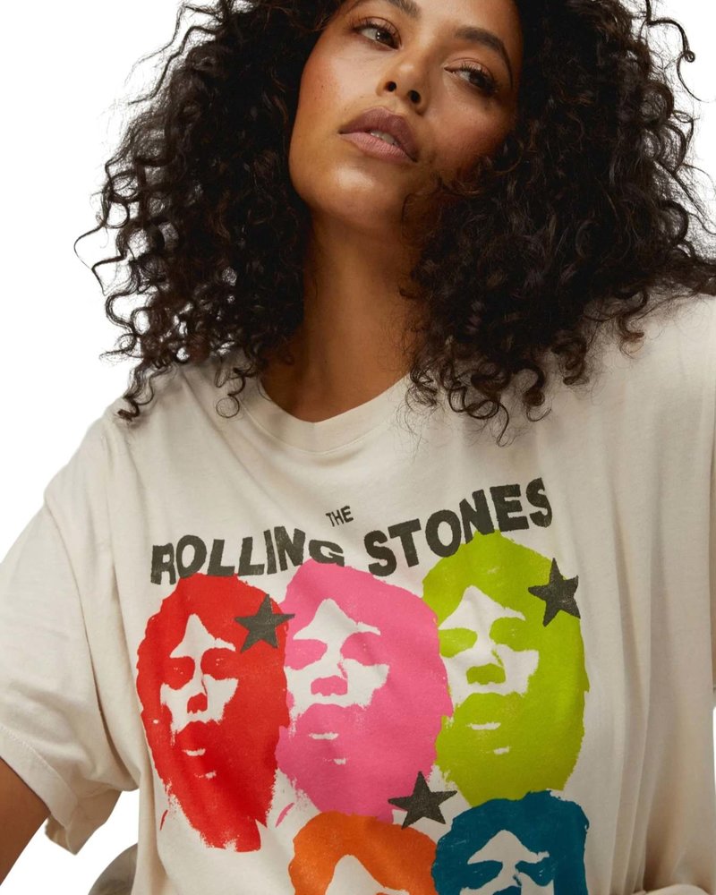 Rolling Stones Satisfaction Boyfriend Tee