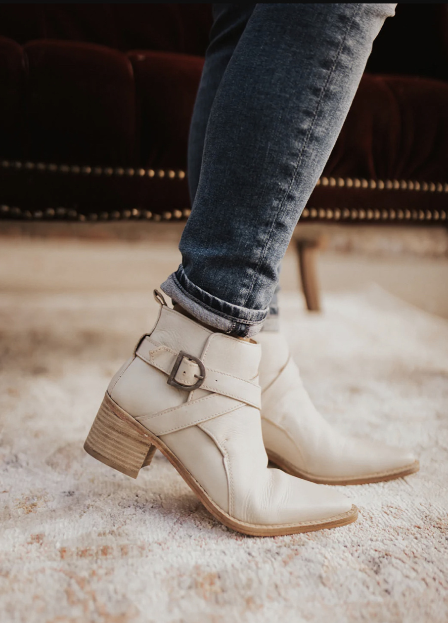 Back Loop Ankle Boots - Thelma & Thistle