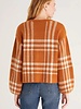 Z Supply Solange Plaid Sweater