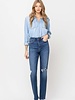 Los Angeles High Rise Straight Jeans