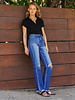 Los Angeles High Rise Straight Jeans