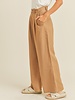 Highwaisted Wide-Leg Trouser | Camel