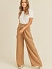 Highwaisted Wide-Leg Trouser | Camel