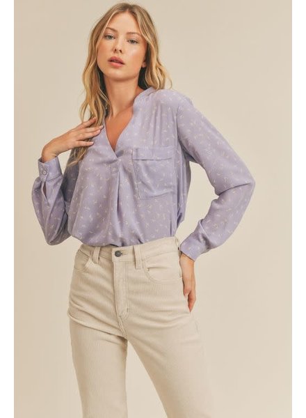 Jannah Blouse | Lilac