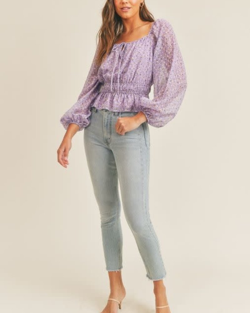 Stell Blouse | Lilac