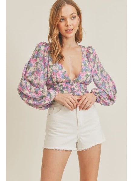 Florence Floral Blouse