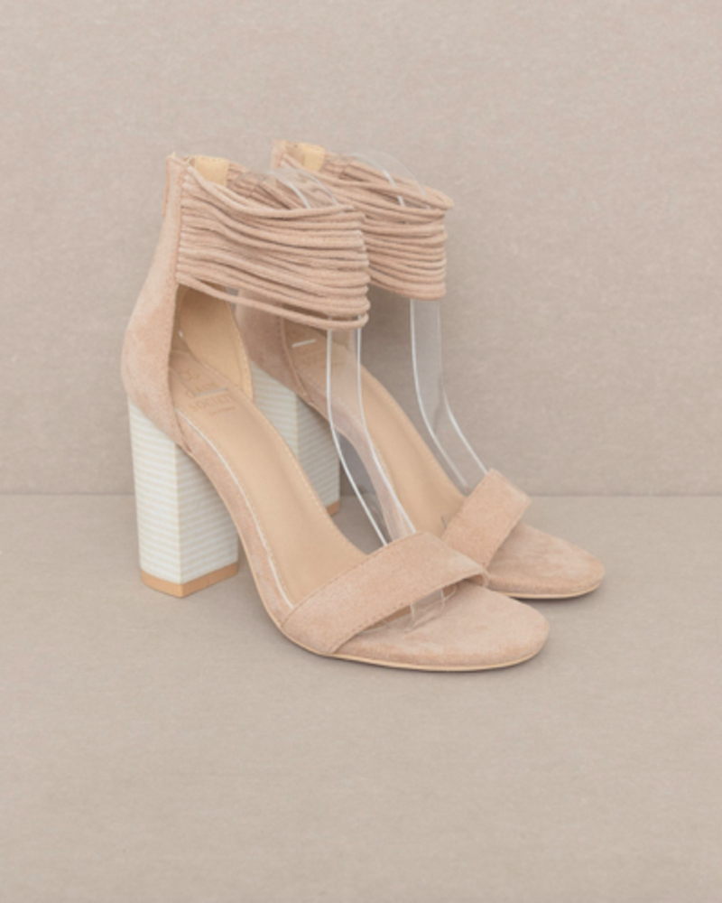 The Blake | Strappy Ankle | Cream