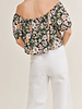 Getaway Garden Puff Sleeve Top