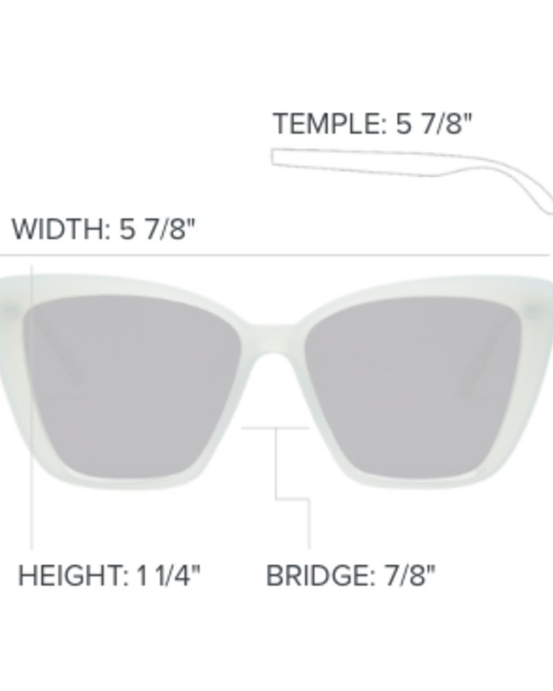Aloha Fox | Blonde Tort / Smoke Polarized